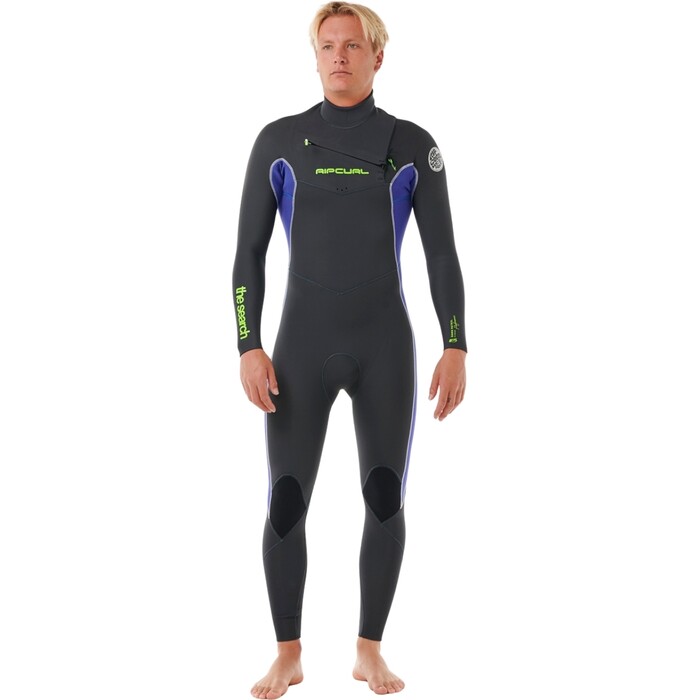 2024 Rip Curl Mnner Dawn Patrol Performance 4/3mm Brustreiverschluss Neoprenanzug 15DMFS - Wild Berry